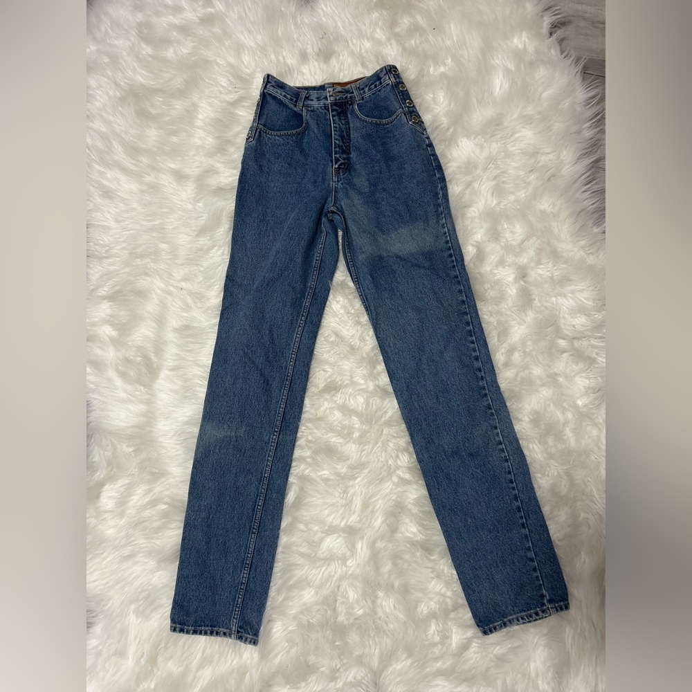 Lawman Western vintage denim jeans hip detail